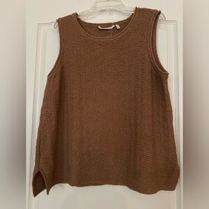 Soft Surroundings Sleeveless Coastal Sweater